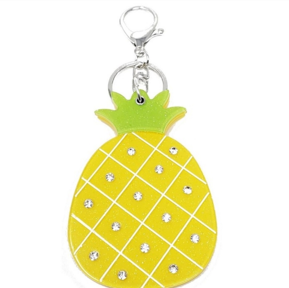 Accessories - Keychain/purse accessory/mirror Pineapple